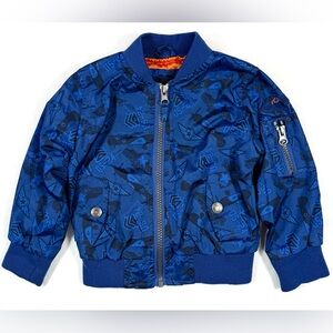 IXTREME Boys Bomber‎ Jacket 24M Airplane Aviator Pilot Flight Military Style USA